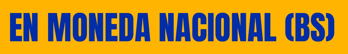 Transacciones en moneda nacional